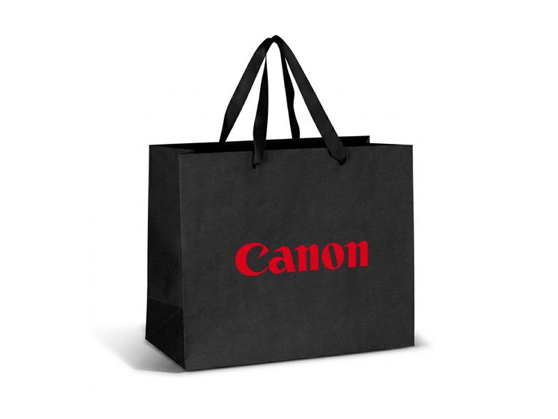 Canon Large Ribbon Handle Paper Bag