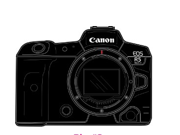 Canon AU Pin - EOS R5 Mark II - Pack of 20